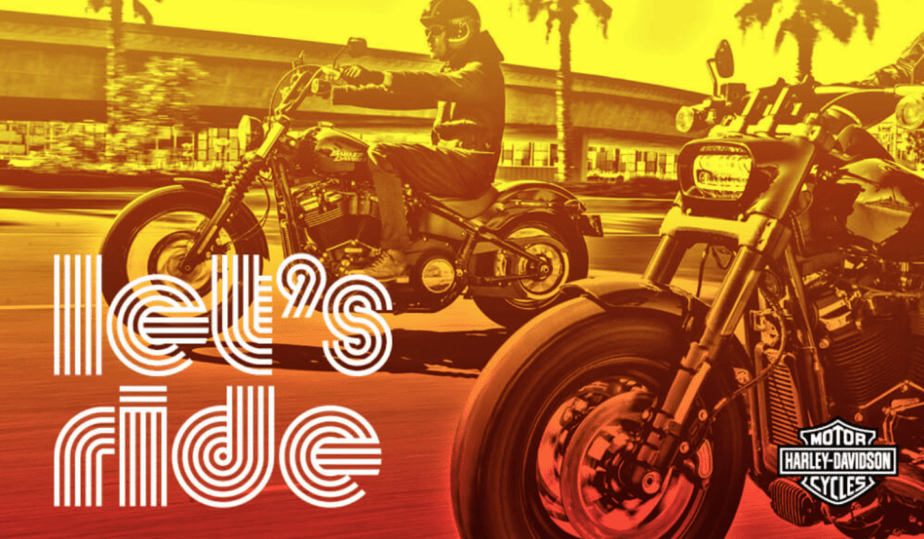 Harley Davidson Lets Ride Challenge