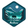 Glacier National Park Badge