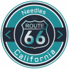 Route 66 Needles California Road Badge Collection